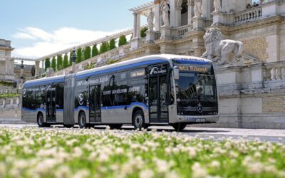 Szólóban már bizonyított: csuklós kivitelű Mercedes-Benz eCitaro G típusú elektromos autóbuszt tesztel a Volánbusz