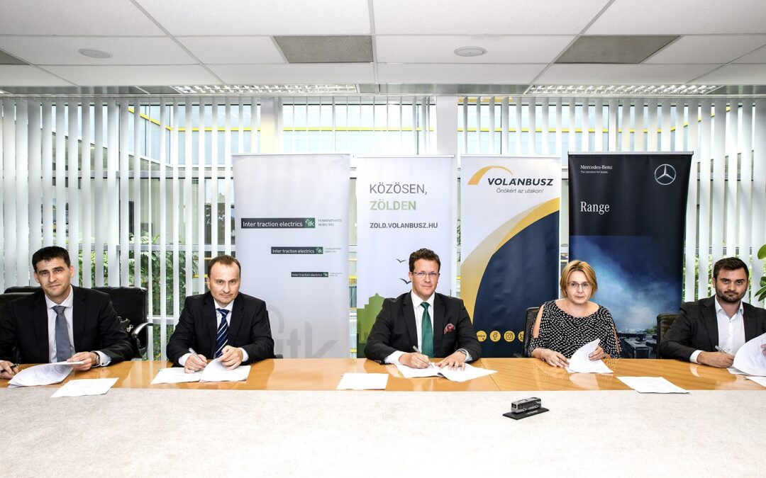 Negyven darab zöldautóbusz beszerzésére már szerződést kötött a Volánbusz
